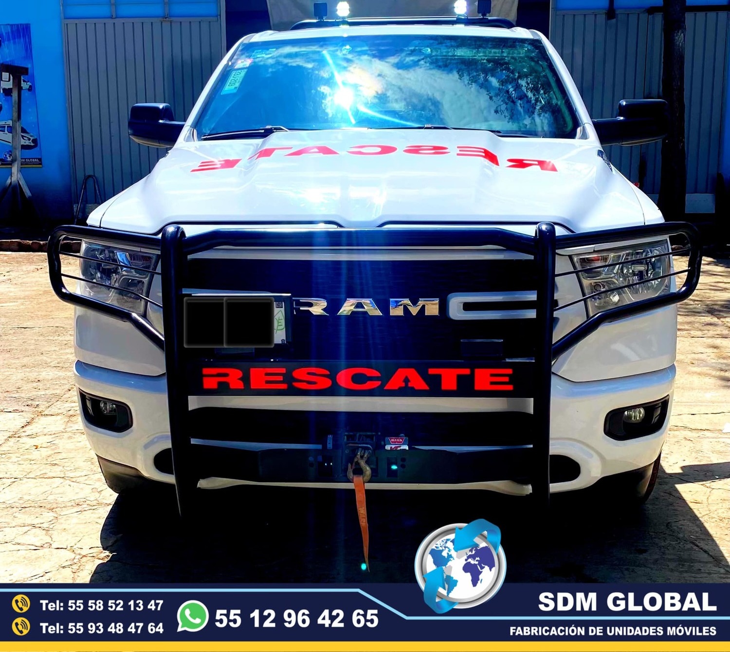 Fabricacion de Unidades de Recate, Salvamento, Proteccion civil  <br>