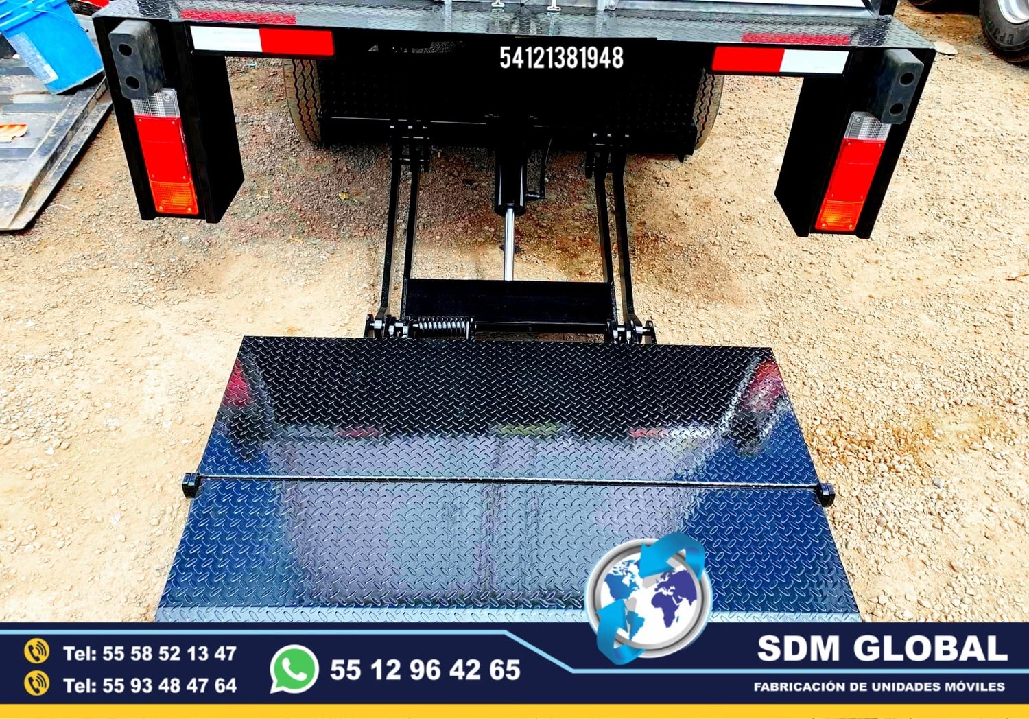 Fabricacion de Rampas Hidraulicas para camioneta y camion de carga<br>