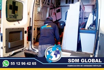 Fabricacion y Venta de Unidades Moviles Medicas de Seguridad, Gobieno, Oficinas, Cobro, Rescate, Salvamento, Proteccion, Higiene, Traslado de Reos. SDM Global Mexico somos una empresa líder en la Fabricacion y como Fabricantes y Venta de Unidades Moviles Medicas, Salud, Cobro, Ingenieria, Seguridad, Comunicaciones, Fabricadas con personal altamente capasitado para su Fabricacion en Mexico.Somos una Empresa Mexicana líder en el Mercado con años de experiencia, especialistas en la Fabricacion y Venta de Unidades Moviles, Patrullas, Ambulancias, carrocerias, cajas secas, autotanques para agua, gruas de arrastre, rampas hidraulicas, pipas para agua, redilas, reciolectores de compactadores de basura,Las Unidades Móviles Medicas de Salud, Seguridad, Gobierno, Cobro, Servicos, Consultas, proveen soluciones, información y capacitación para la prevencióny promoción de problemas entre la población en varias ciudades, cuminidades alejadas y de difícil acceso. especialistas en la conversion y equipamiento de unidades moviles especiales en Mexico.Somos fabribricantes directos, distribuidores en todo Mexico, comunicate y te atenderemos personalmente.