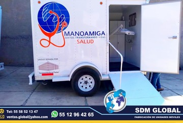 Fabricacion y Venta de Unidades Moviles Medicas de Seguridad, Gobieno, Oficinas, Cobro, Rescate, Salvamento, Proteccion, Higiene, Traslado de Reos. SDM Global Mexico somos una empresa líder en la Fabricacion y como Fabricantes y Venta de Unidades Moviles Medicas, Salud, Cobro, Ingenieria, Seguridad, Comunicaciones, Fabricadas con personal altamente capasitado para su Fabricacion en Mexico.Somos una Empresa Mexicana líder en el Mercado con años de experiencia, especialistas en la Fabricacion y Venta de Unidades Moviles, Patrullas, Ambulancias, carrocerias, cajas secas, autotanques para agua, gruas de arrastre, rampas hidraulicas, pipas para agua, redilas, reciolectores de compactadores de basura,Las Unidades Móviles Medicas de Salud, Seguridad, Gobierno, Cobro, Servicos, Consultas, proveen soluciones, información y capacitación para la prevencióny promoción de problemas entre la población en varias ciudades, cuminidades alejadas y de difícil acceso. especialistas en la conversion y equipamiento de unidades moviles especiales en Mexico.Somos fabribricantes directos, distribuidores en todo Mexico, comunicate y te atenderemos personalmente.