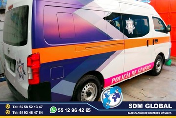 Fabricacion y Venta de Unidades Moviles Medicas de Seguridad, Gobieno, Oficinas, Cobro, Rescate, Salvamento, Proteccion, Higiene, Traslado de Reos. SDM Global Mexico somos una empresa líder en la Fabricacion y como Fabricantes y Venta de Unidades Moviles Medicas, Salud, Cobro, Ingenieria, Seguridad, Comunicaciones, Fabricadas con personal altamente capasitado para su Fabricacion en Mexico.Somos una Empresa Mexicana líder en el Mercado con años de experiencia, especialistas en la Fabricacion y Venta de Unidades Moviles, Patrullas, Ambulancias, carrocerias, cajas secas, autotanques para agua, gruas de arrastre, rampas hidraulicas, pipas para agua, redilas, reciolectores de compactadores de basura,Las Unidades Móviles Medicas de Salud, Seguridad, Gobierno, Cobro, Servicos, Consultas, proveen soluciones, información y capacitación para la prevencióny promoción de problemas entre la población en varias ciudades, cuminidades alejadas y de difícil acceso. especialistas en la conversion y equipamiento de unidades moviles especiales en Mexico.Somos fabribricantes directos, distribuidores en todo Mexico, comunicate y te atenderemos personalmente.