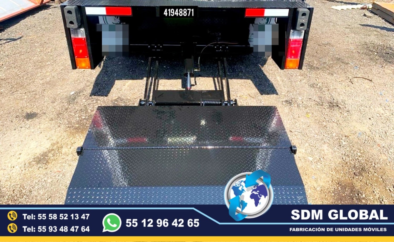 Fabrica de Rampas Hidraulicas para camioneta y camion de carga<br>
