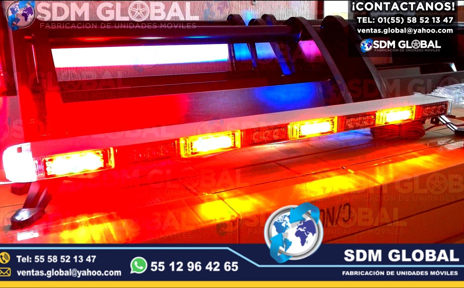Venta de Torretas, Minitorretas, luces auxiliares color ambar  <br>