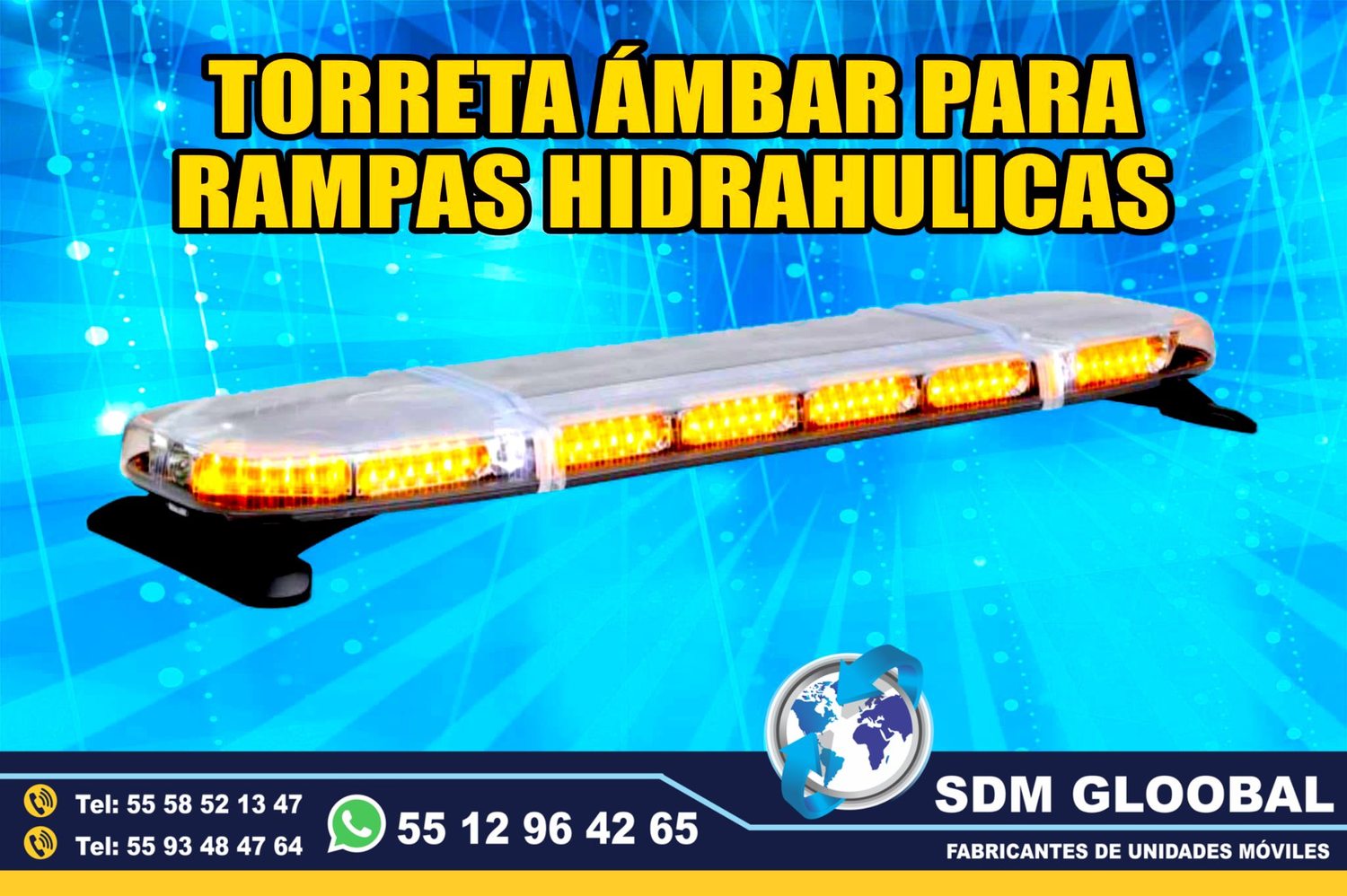 Venta de Barra de luces Torreta leds unidades moviles especiales<br>