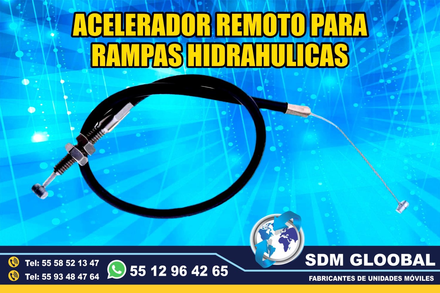 Venta de Acelerador para para Rampas Hidraulicas de carga <br>