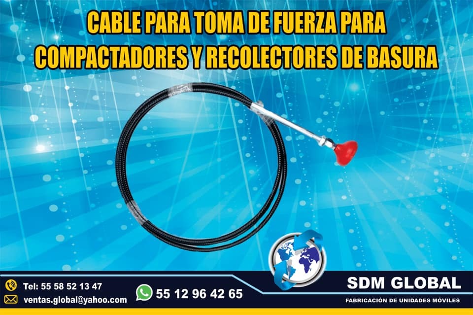 Venta de Cable o chicote para toma de Rampas Hidraulicas de carga <br>