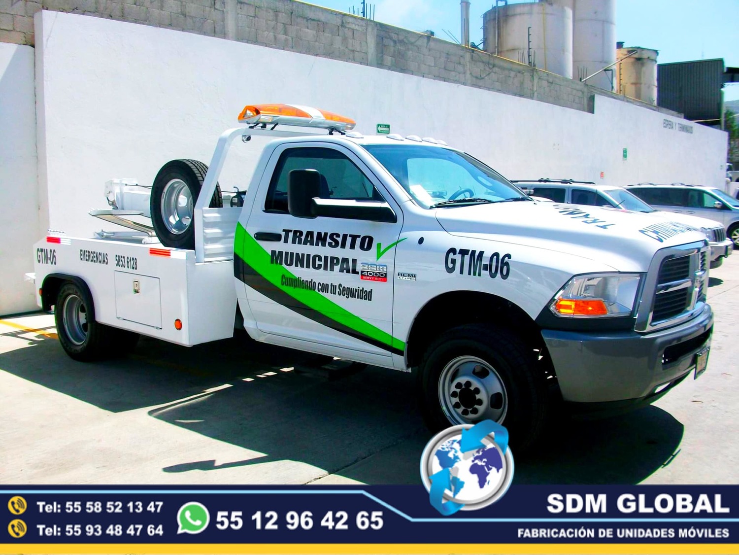 Fabrica de Gruas de Arrastre Salvamento Plataforma A B C<br>