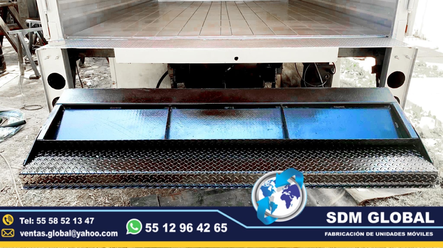 Fabrica de Rampas Hidraulicas para camioneta y camion de carga<br>