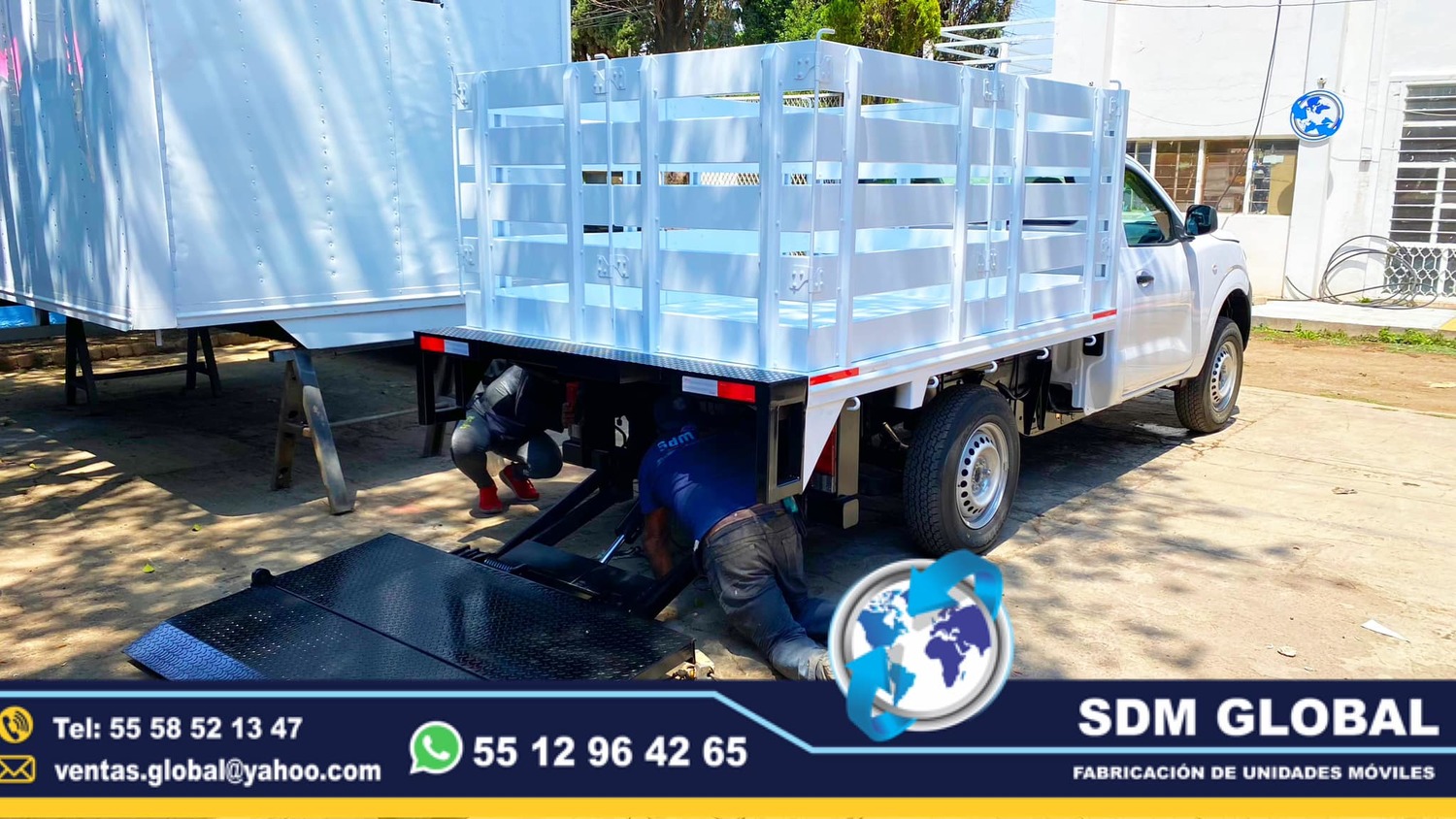 Fabricacion de Rampas Hidraulicas para camioneta y camion de carga <br>