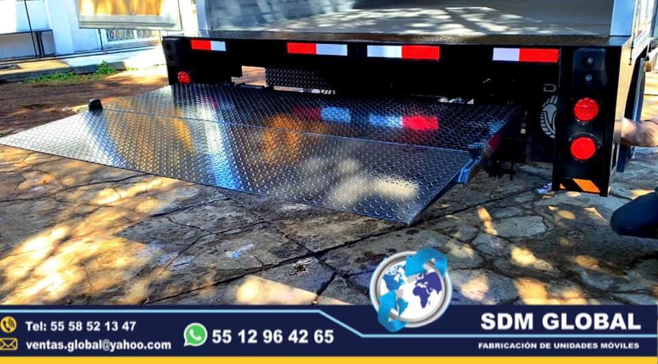 Fabrica de Rampas Hidraulicas para camioneta y camion de carga<br>
