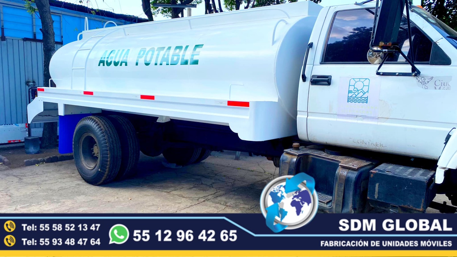 Fabrica de Auto Tanques para Pipas de agua de 15000, 10000, litros<br>