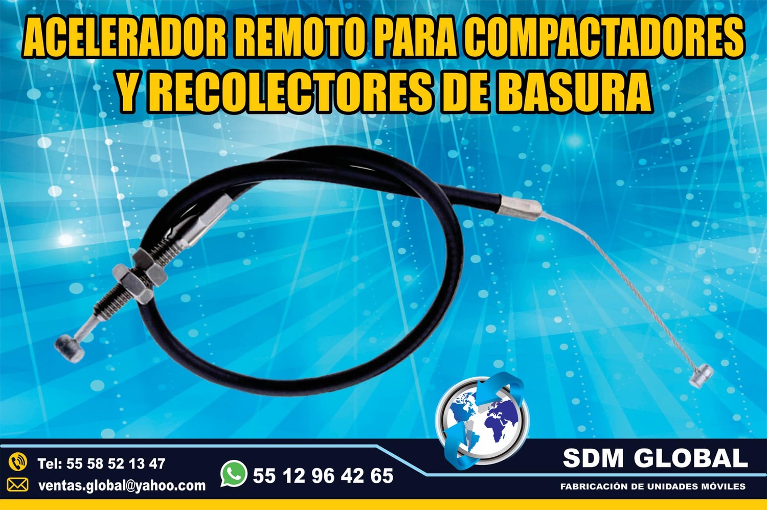 Venta de Acelerador para para Rampas Hidraulicas de carga <br>