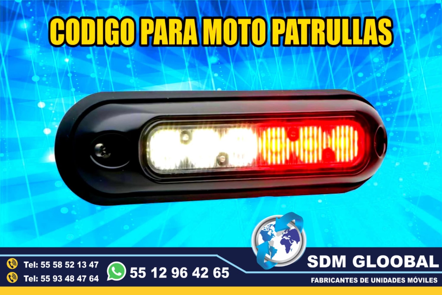 Venta e Instalacion de Luces Perimetrales Auxiliares Emergemcia para Ambulancias de Traslado&nbsp;