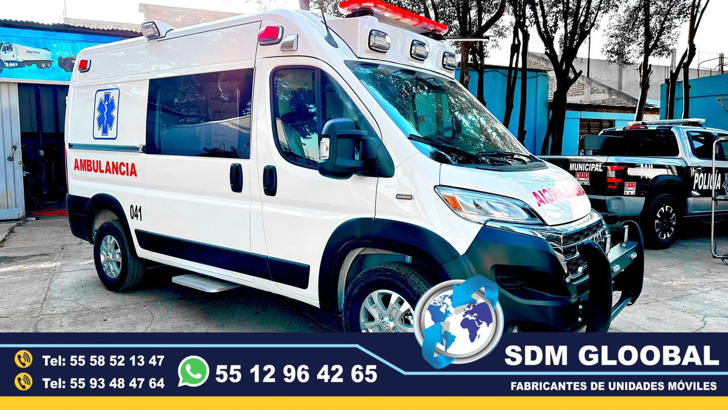 Fabricantes de Ambulancias de Traslado Tipo 1, Tipo 2 en Mexico&nbsp;