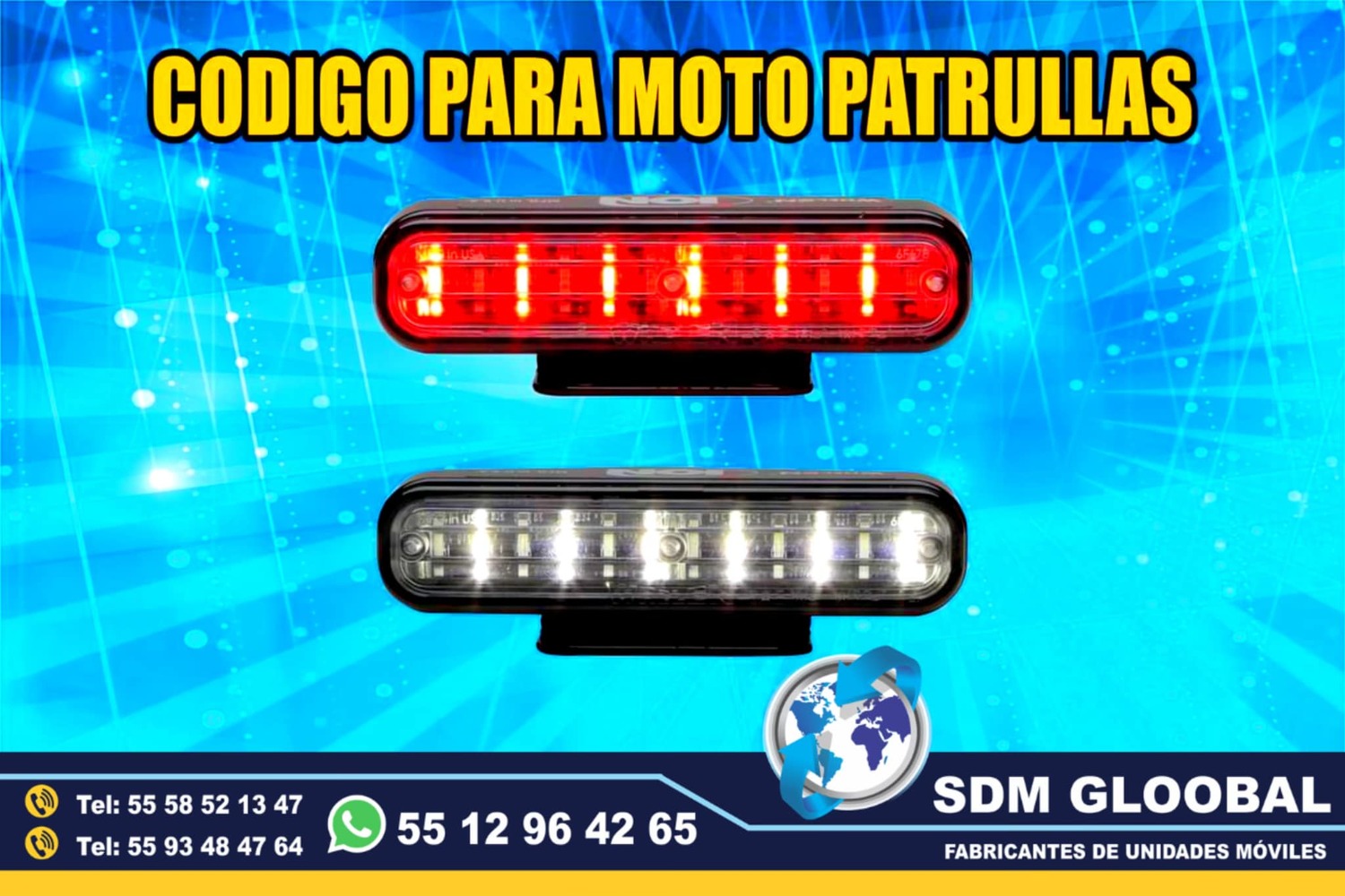 Venta e Instalacion de Luces Perimetrales Auxiliares Emergemcia para Ambulancias de Traslado&nbsp;