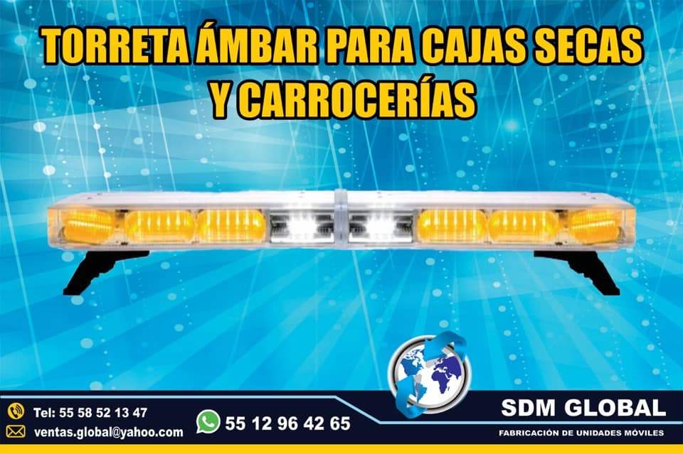 Venta de Torreta de Leds para Ambulancias rojo Federal Signal<br>