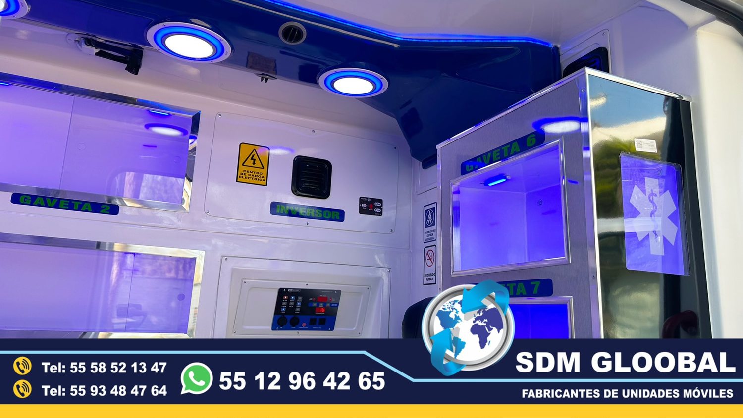 Fabricantes de Ambulancias de Traslado Tipo 1, Tipo 2 en Mexico&nbsp;