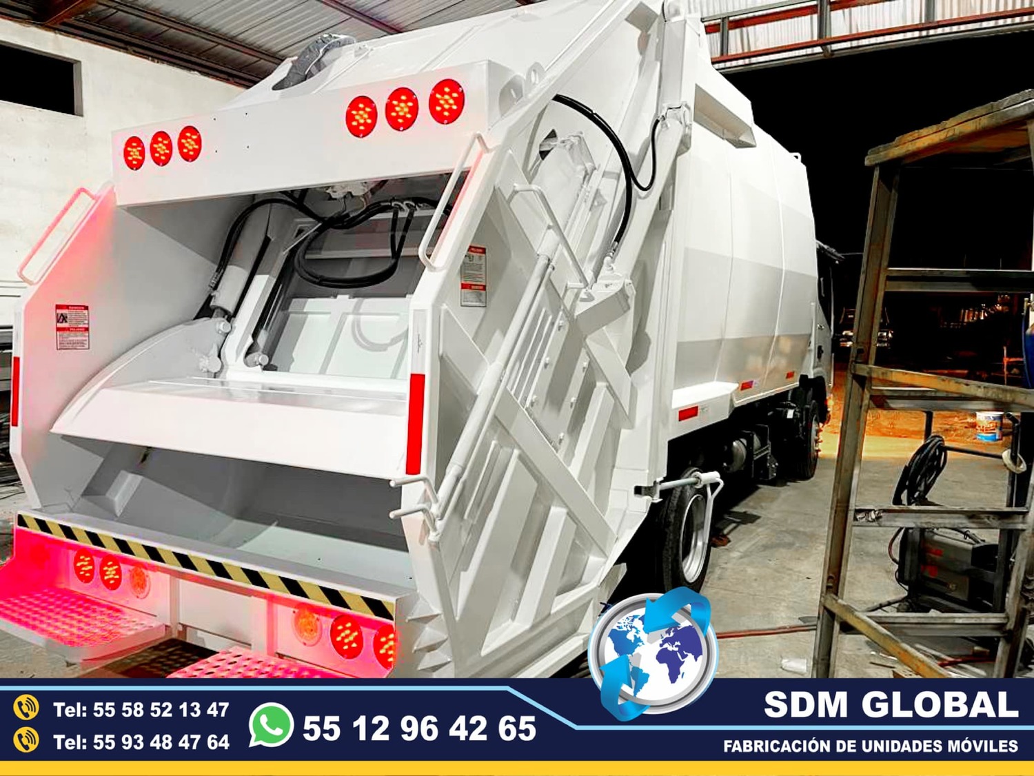 Fabrica de Compactadores de basura carga trasera, lateral<br>