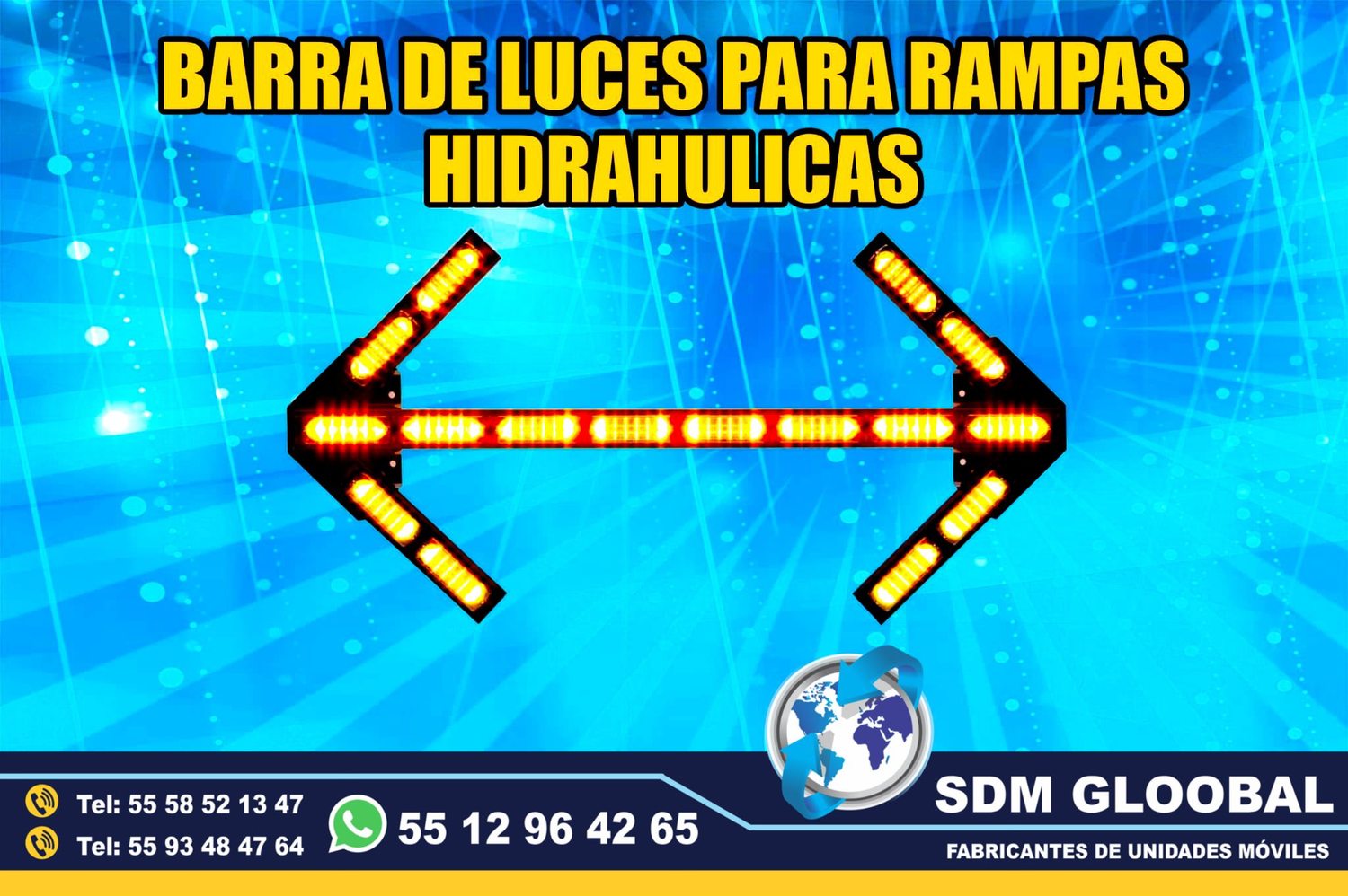 Venta de Torreta ambar para unidades moviles especiales <br>