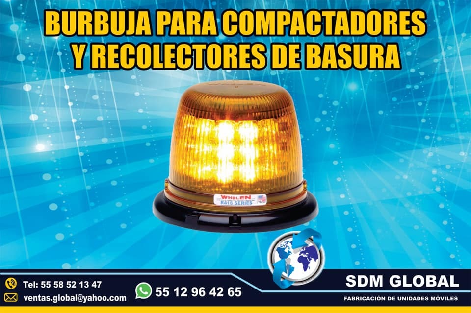 Venta de Torreta ambar para unidades moviles especiales <br>