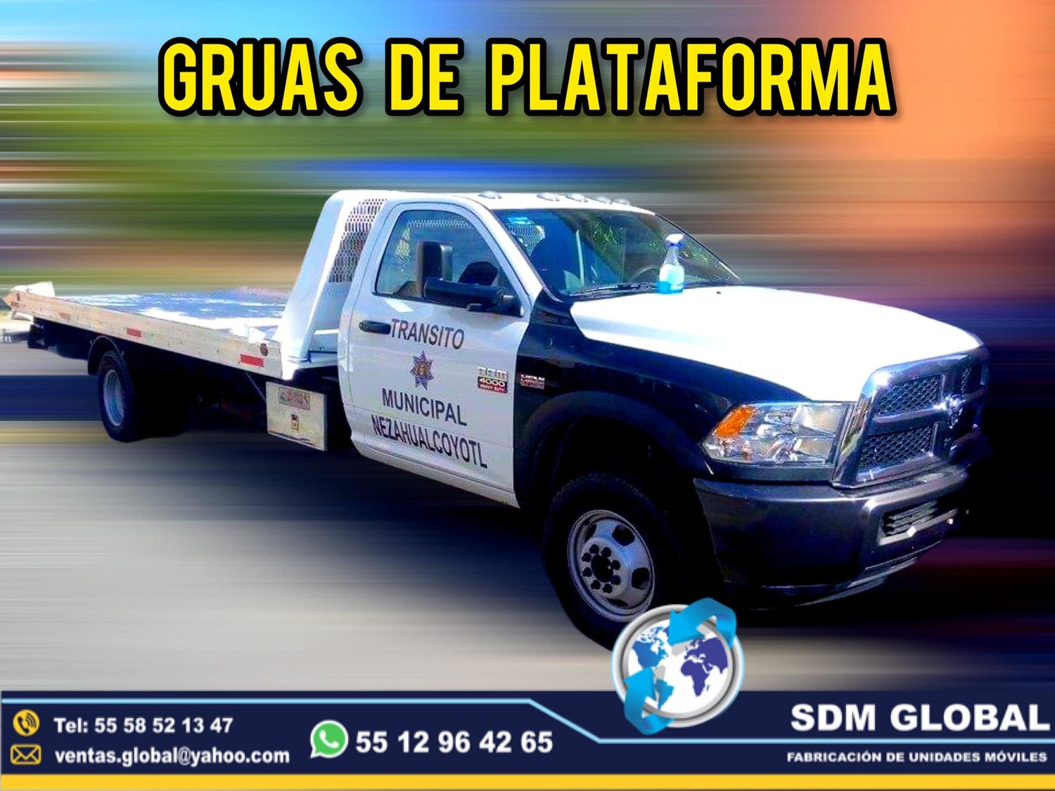 Fabricacion de Gruas de plataformas arrastre salvamento tipo A, B y C <br>