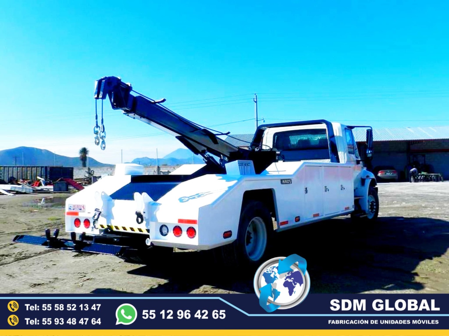 Fabrica de Gruas de Arrastre Salvamento Plataforma A B C<br>