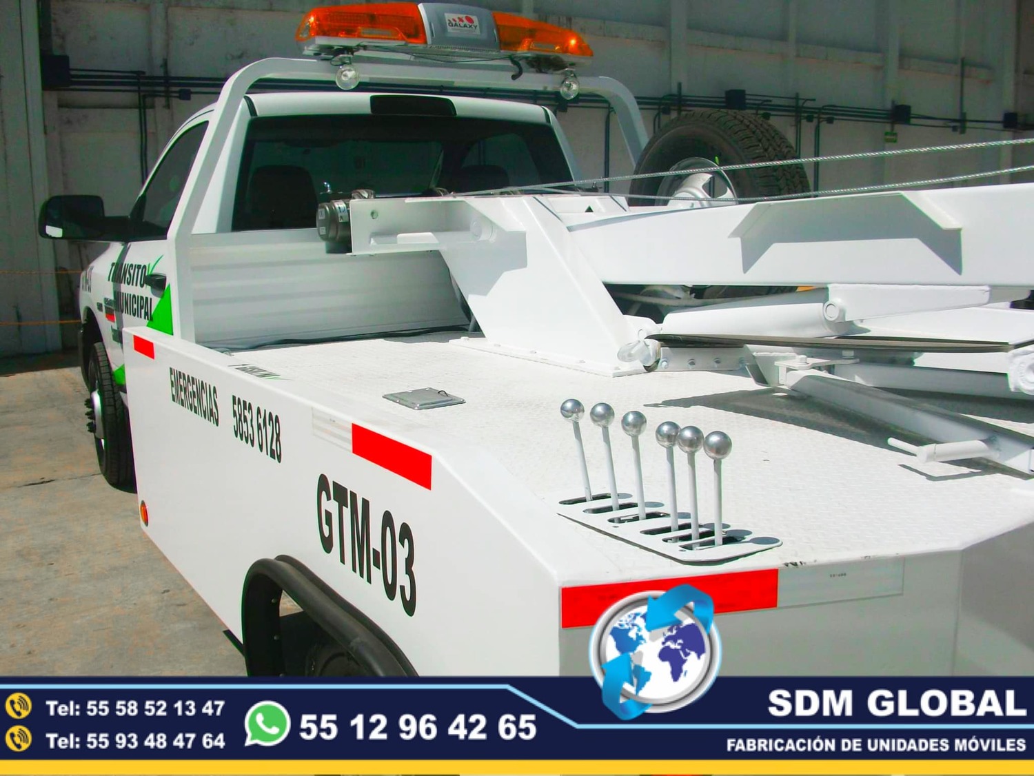 Fabricantes de Gruas de Salvamento Arrastre Plataformas tipo A, B y C<br>