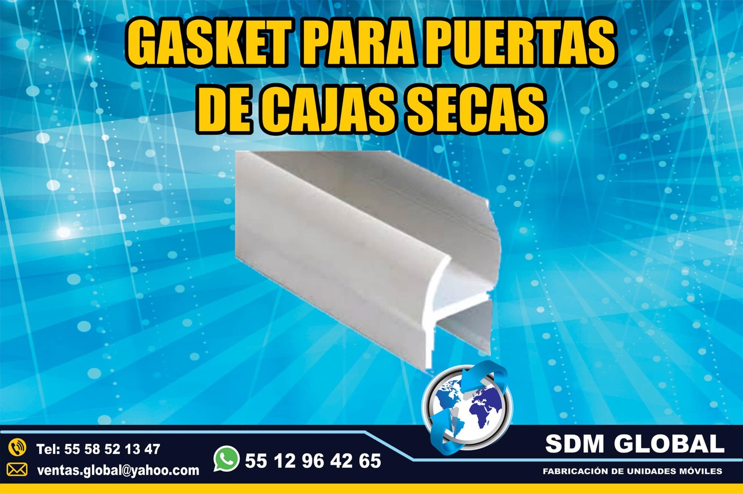 Venta de Rondanas para cajas secas carrocerias redilas unidades moviles <br>