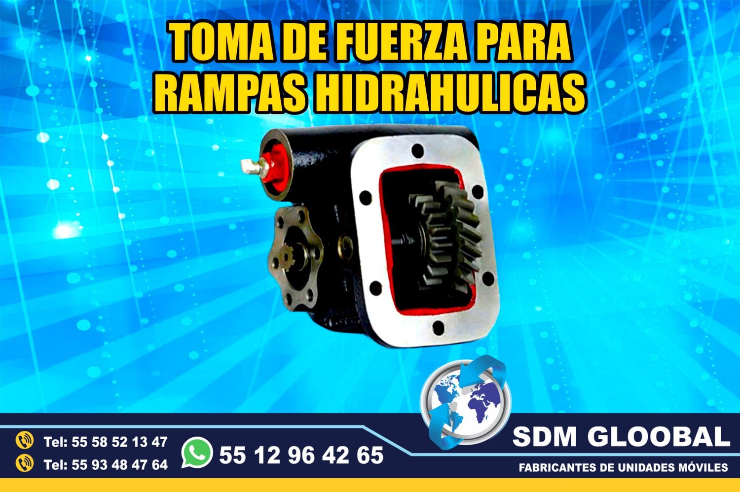 Venta de Toma de Fuerza para Rampas Hidraulicas de carga <br>