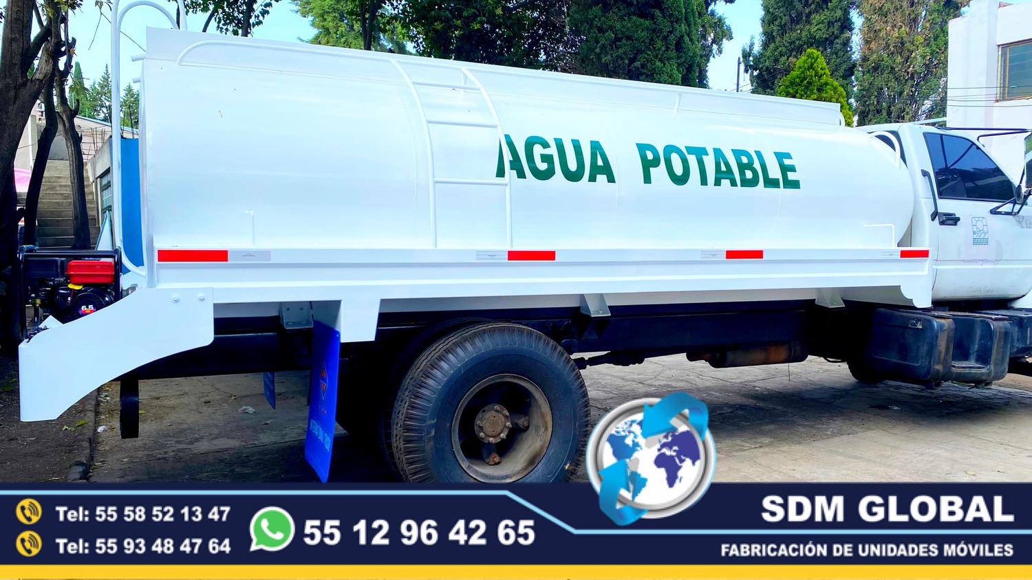 Fabricacion de Auto Tanques para Pipas de agua de 15000, 10000,<br>