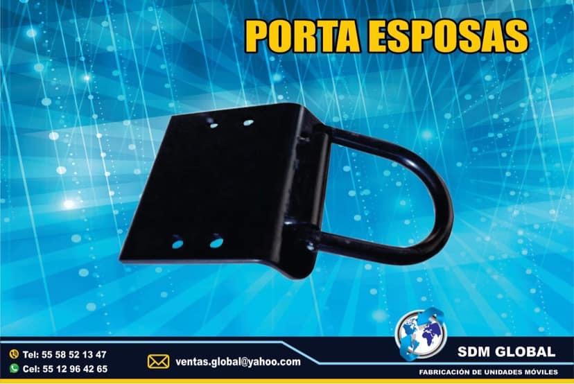 Fabricacion y venta de Porta esposas Ambulancias de traslado<br>
