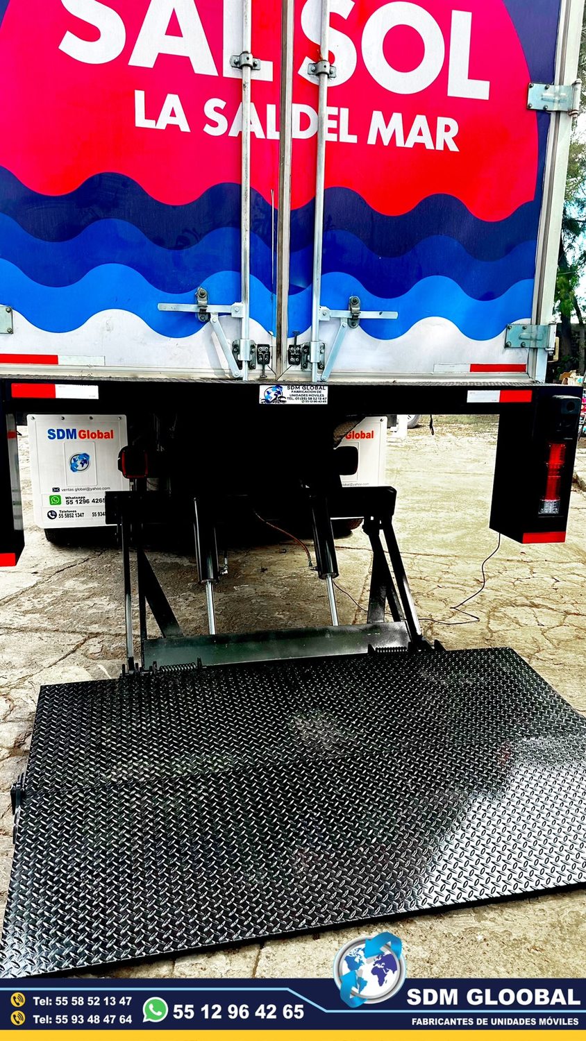 Fabricantes de Rampas Hidraulicas para camioneta y camion de carga<br>