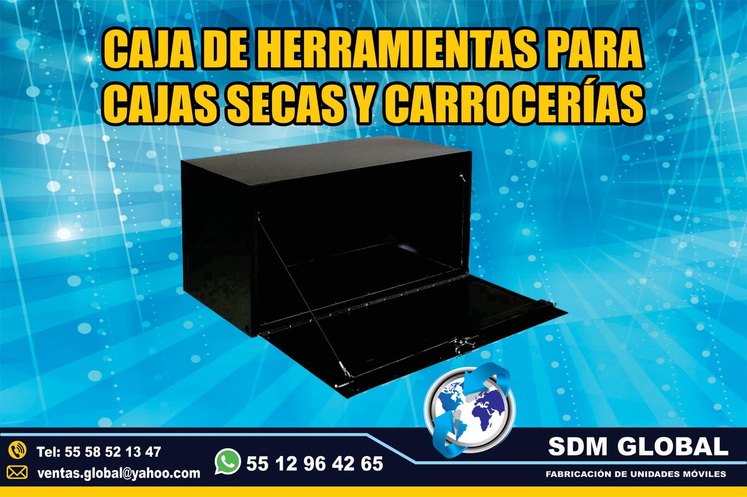 Venta de Caja de herramientas para cajas secas carrocerias redilas<br>