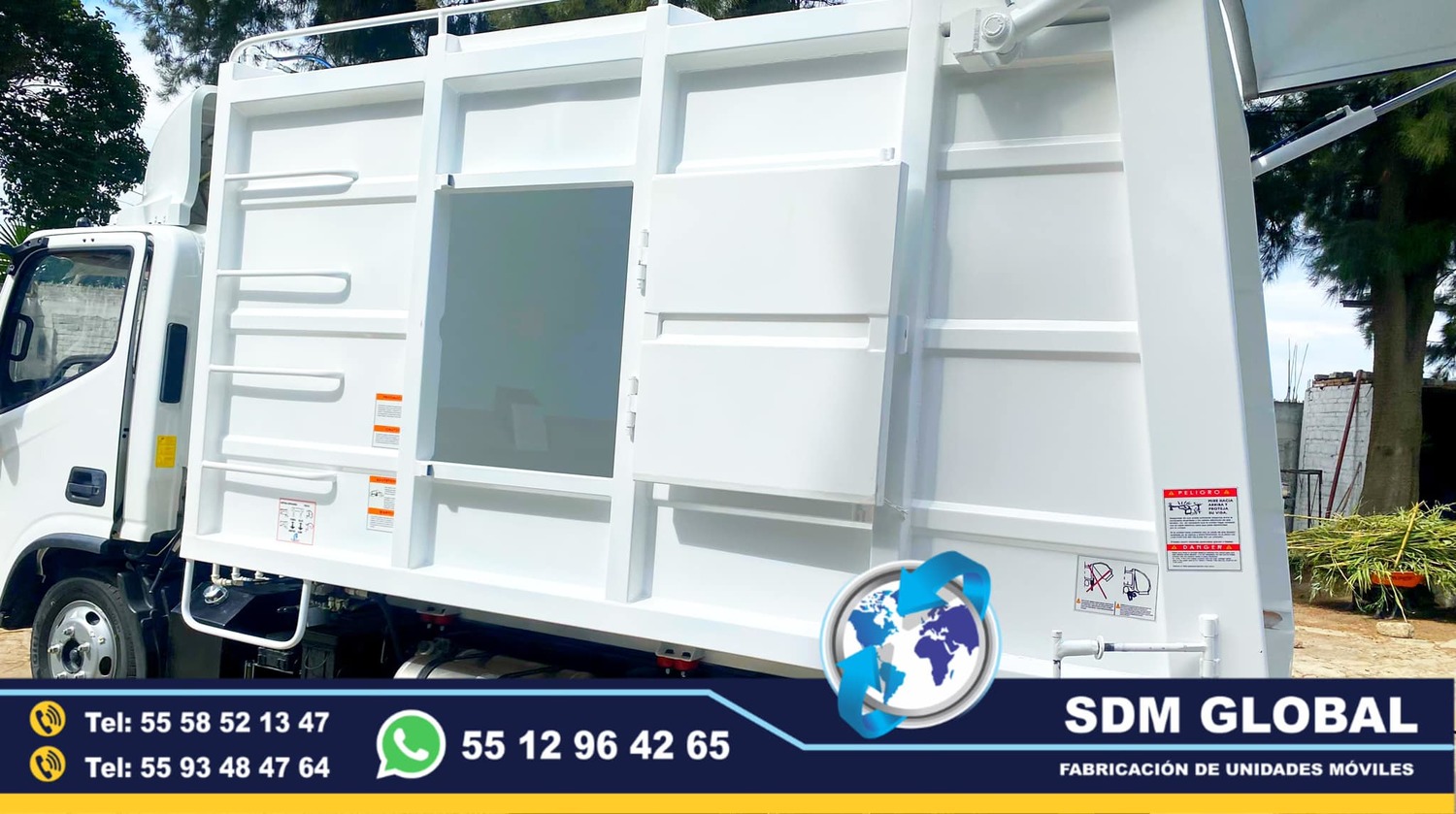 Fabricantes de Compactadores de basura carga trasera, lateral<br>