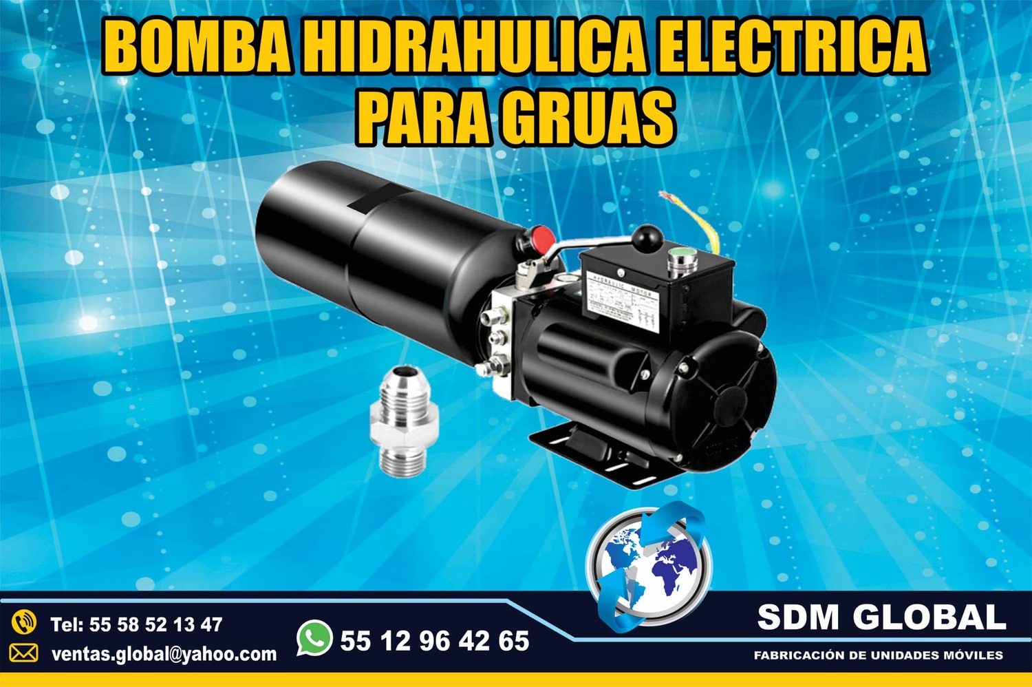 Venta de Dispositivo hidraulico para Gruas de Plataforma Arratre   <br>