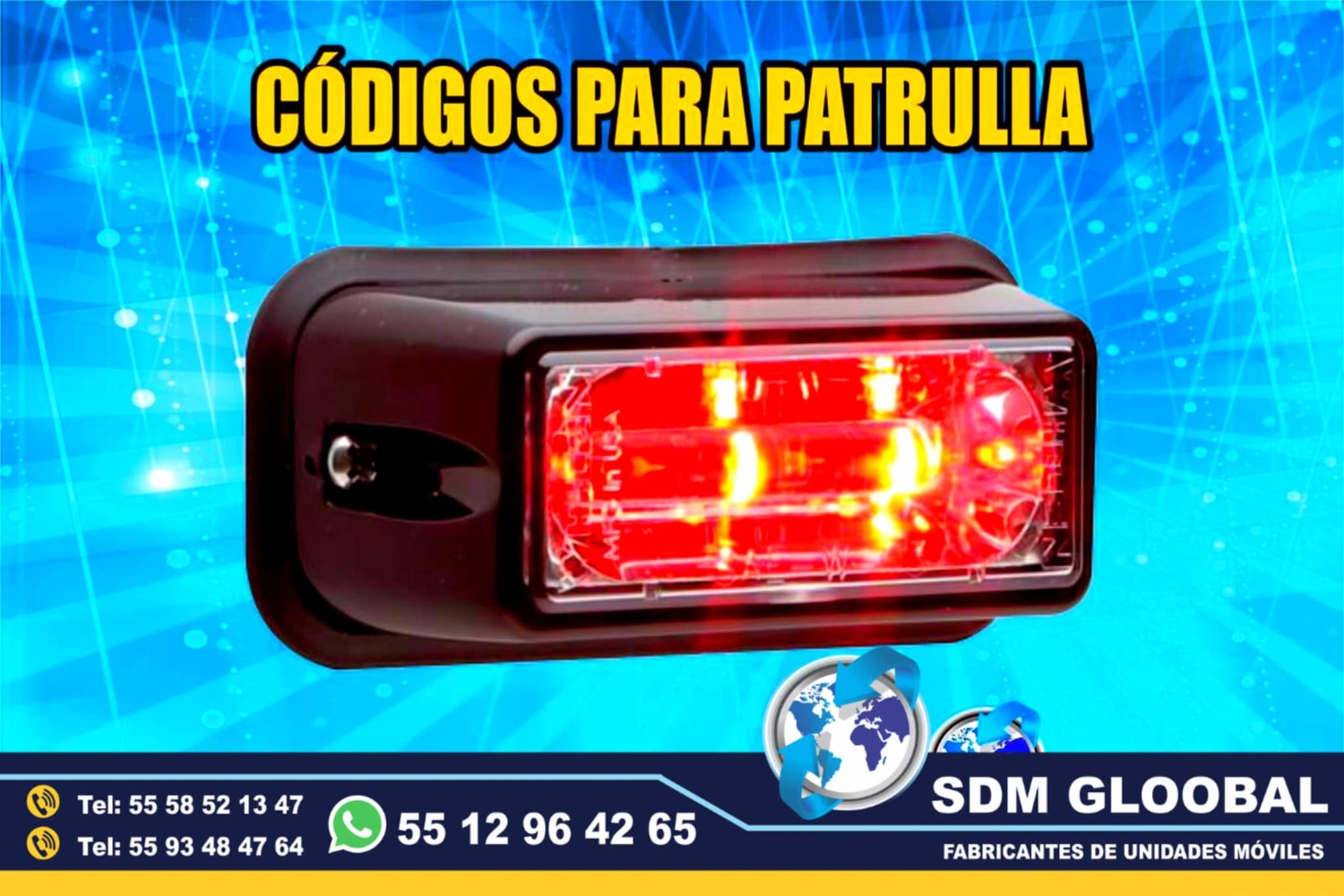 Venta e Instalacion de Luces Perimetrales Auxiliares Emergemcia para Ambulancias de Traslado&nbsp;