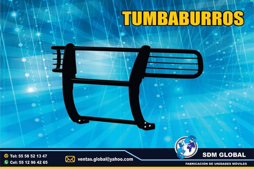 Fabricacion y venta de tumbaburros para Ambulancias de traslado 
