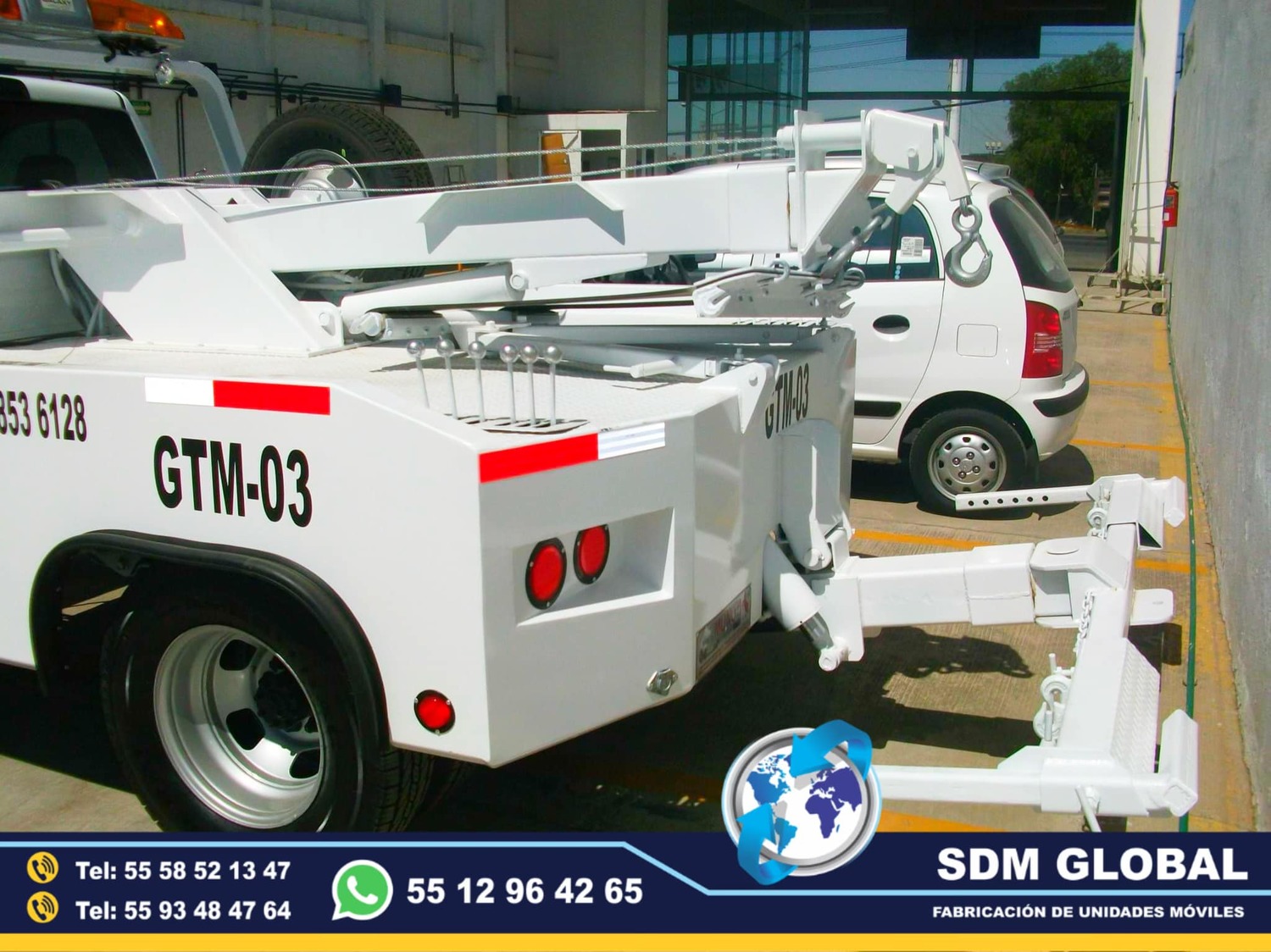 Fabricantes de Gruas de Salvamento Arrastre Plataformas tipo A, B y C  <br>