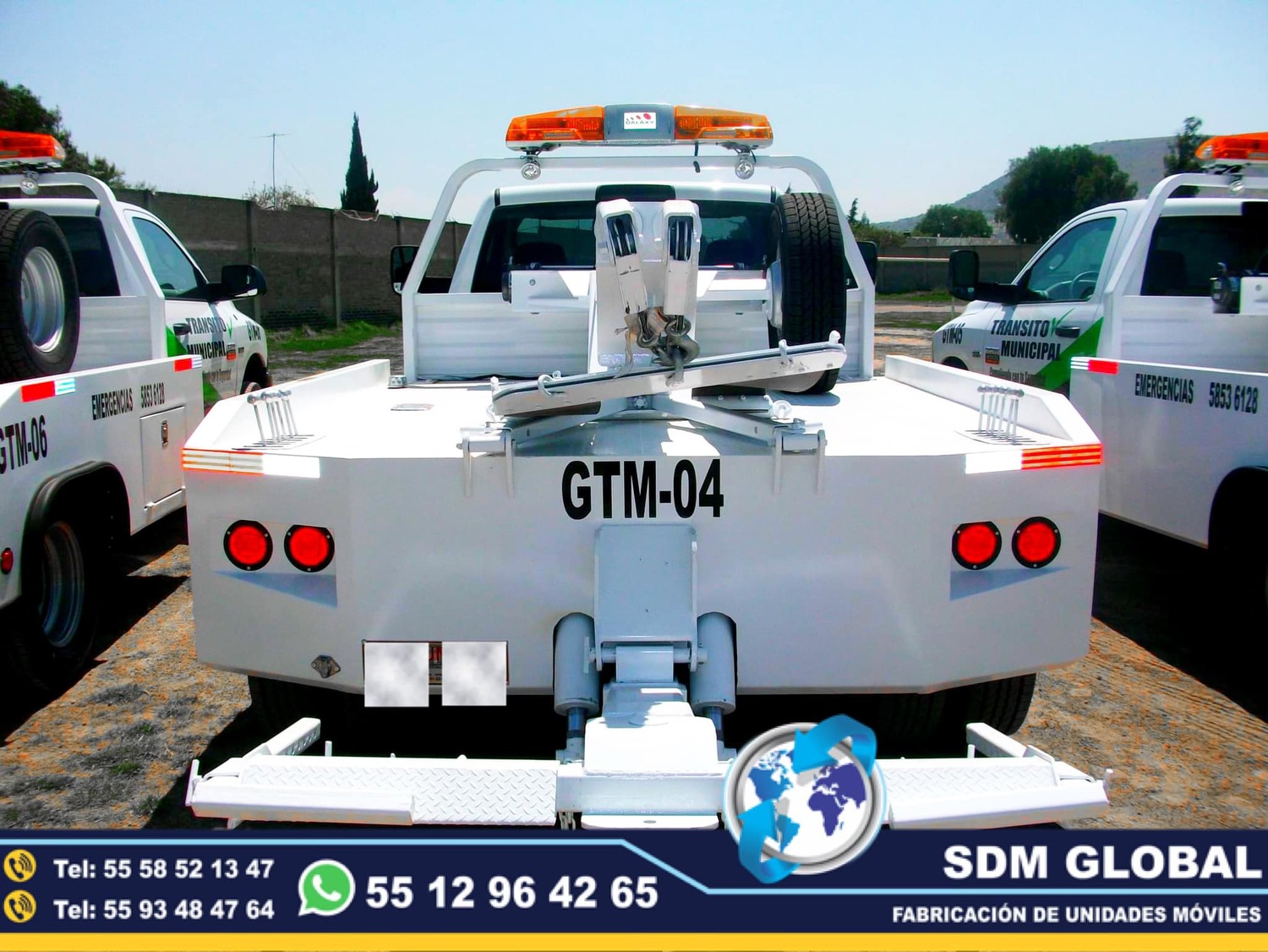 Fabricacion de Gruas de plataformas arrastre salvamento tipo A, B y C <br>
