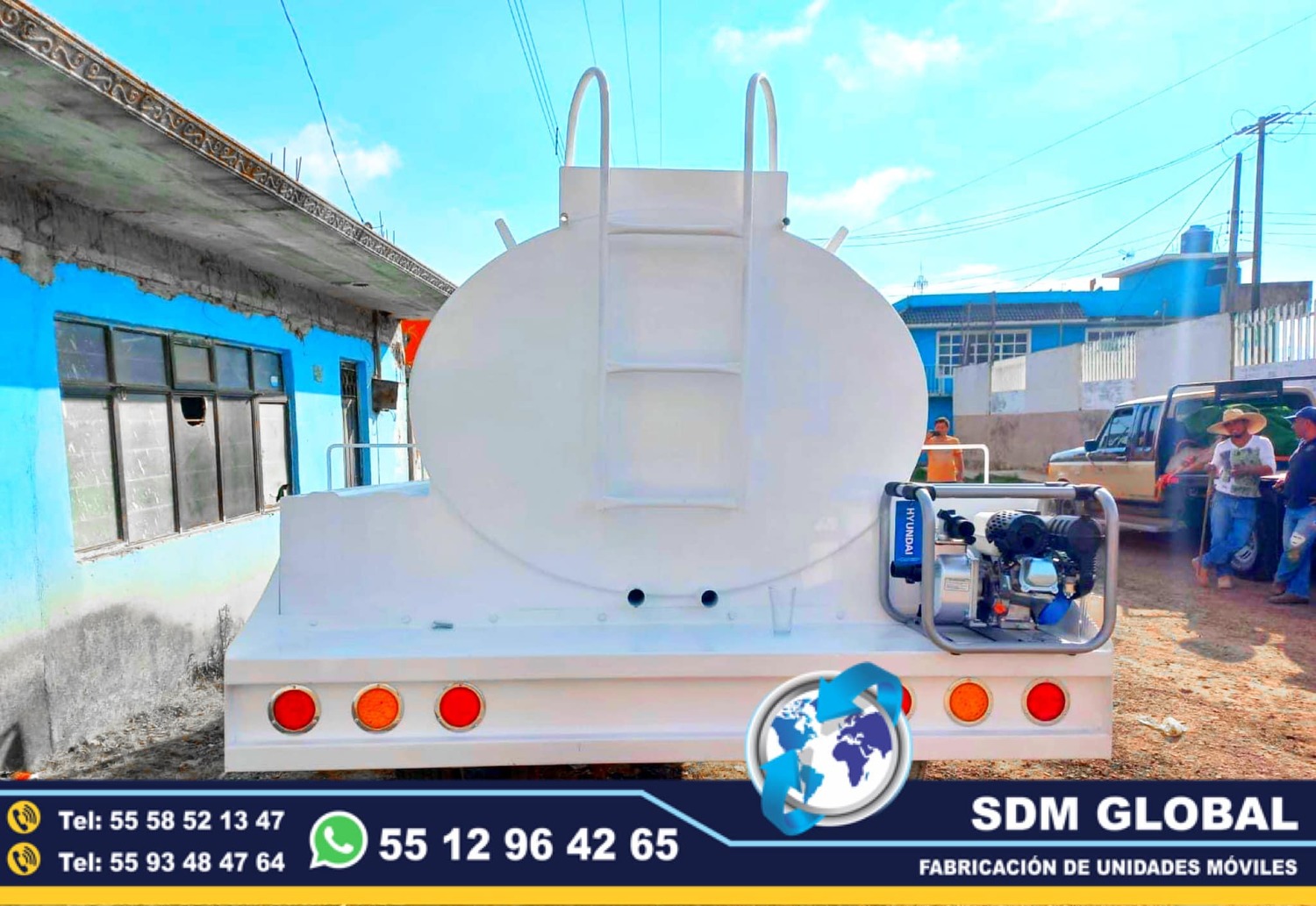 Fabrica de Auto Tanques para Pipas de agua de 3000, 4000, 5000, litros<br>