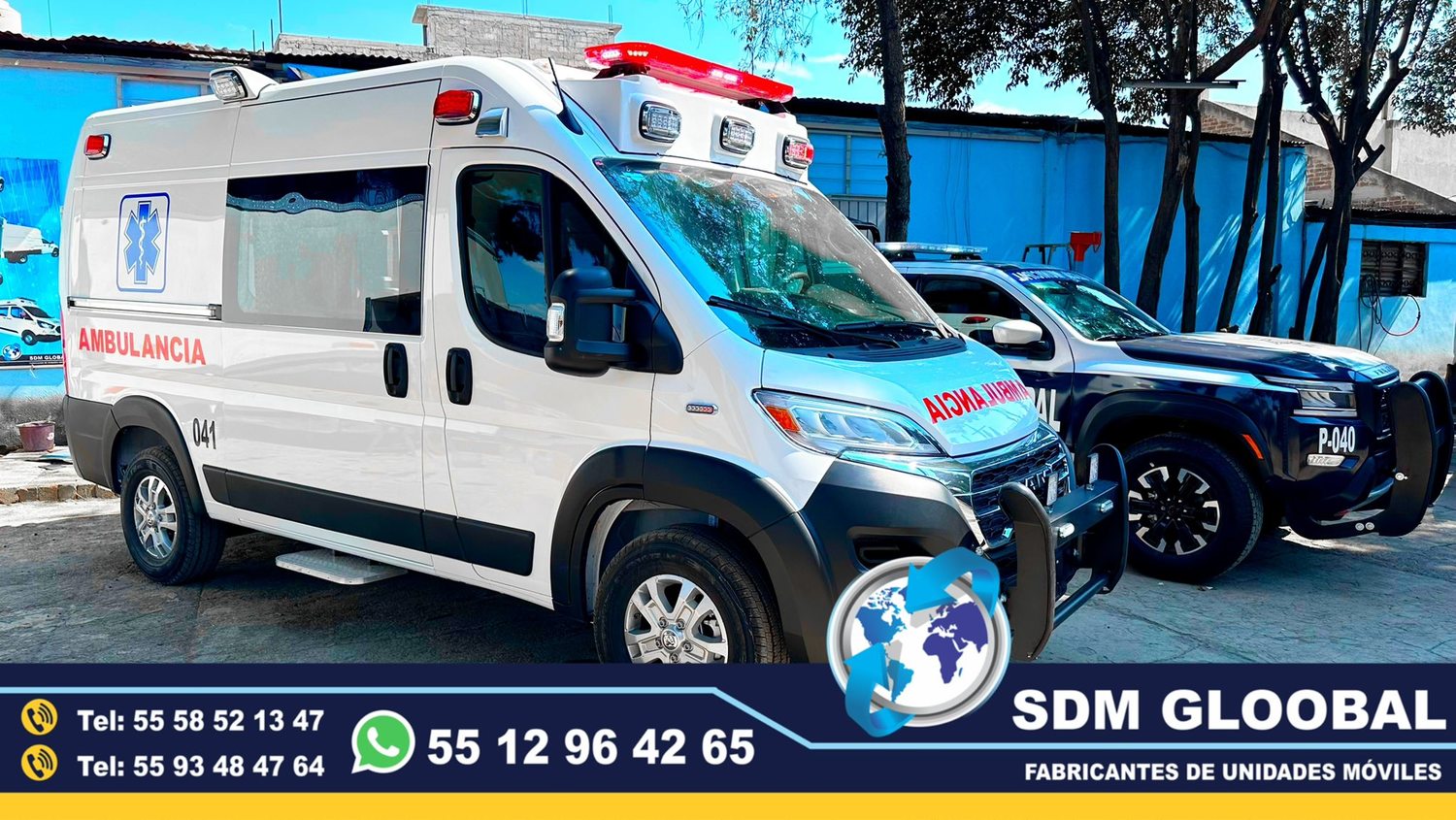 Fabricantes de Ambulancias de Traslado Tipo 1, Tipo 2 en Mexico&nbsp;