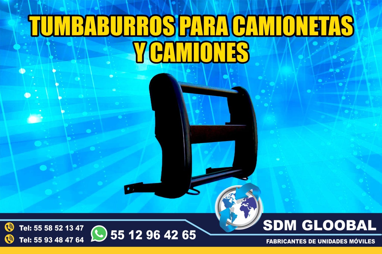 Venta de Tumbaburros para Camionetas y camiones trailer<br>