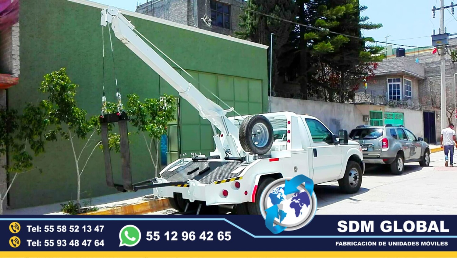 Fabrica de Gruas de Arrastre Salvamento Plataforma A B C<br>