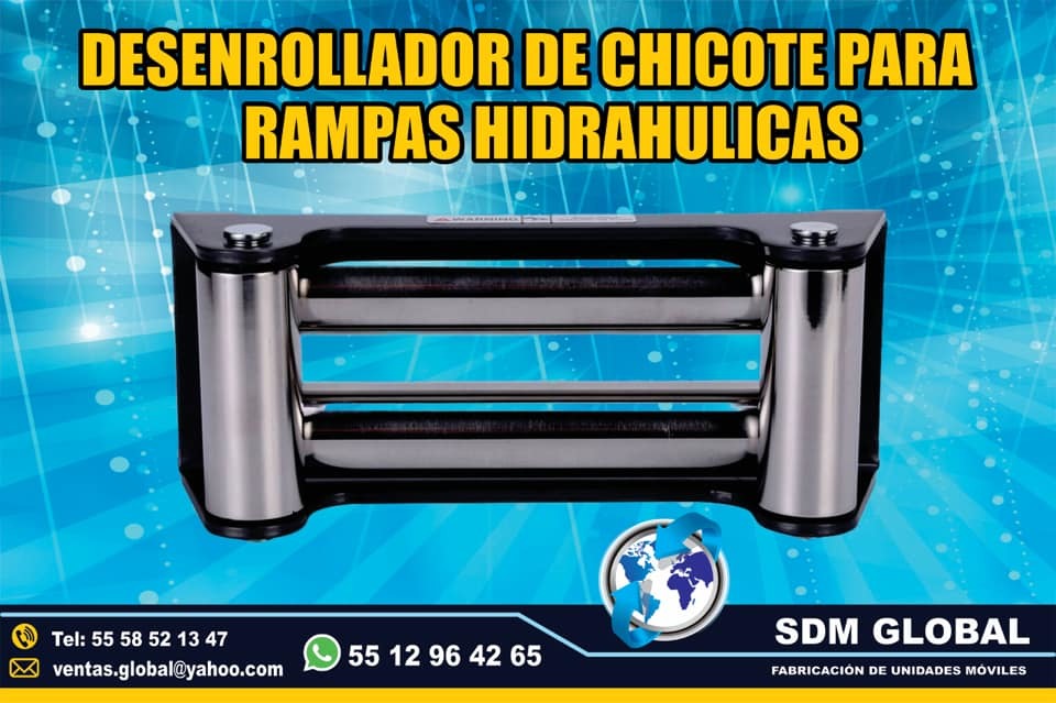 Venta de Desenrollador de chicote para Rampas Hidraulicas de carga  <br>
