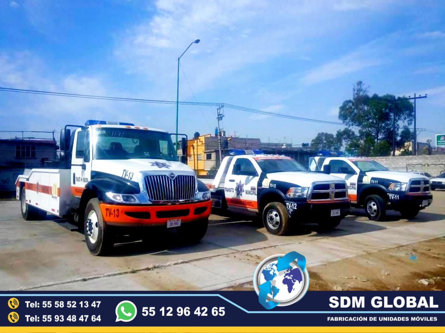 Fabricacion de Gruas de plataformas arrastre salvamento tipo A, B y C  <br>