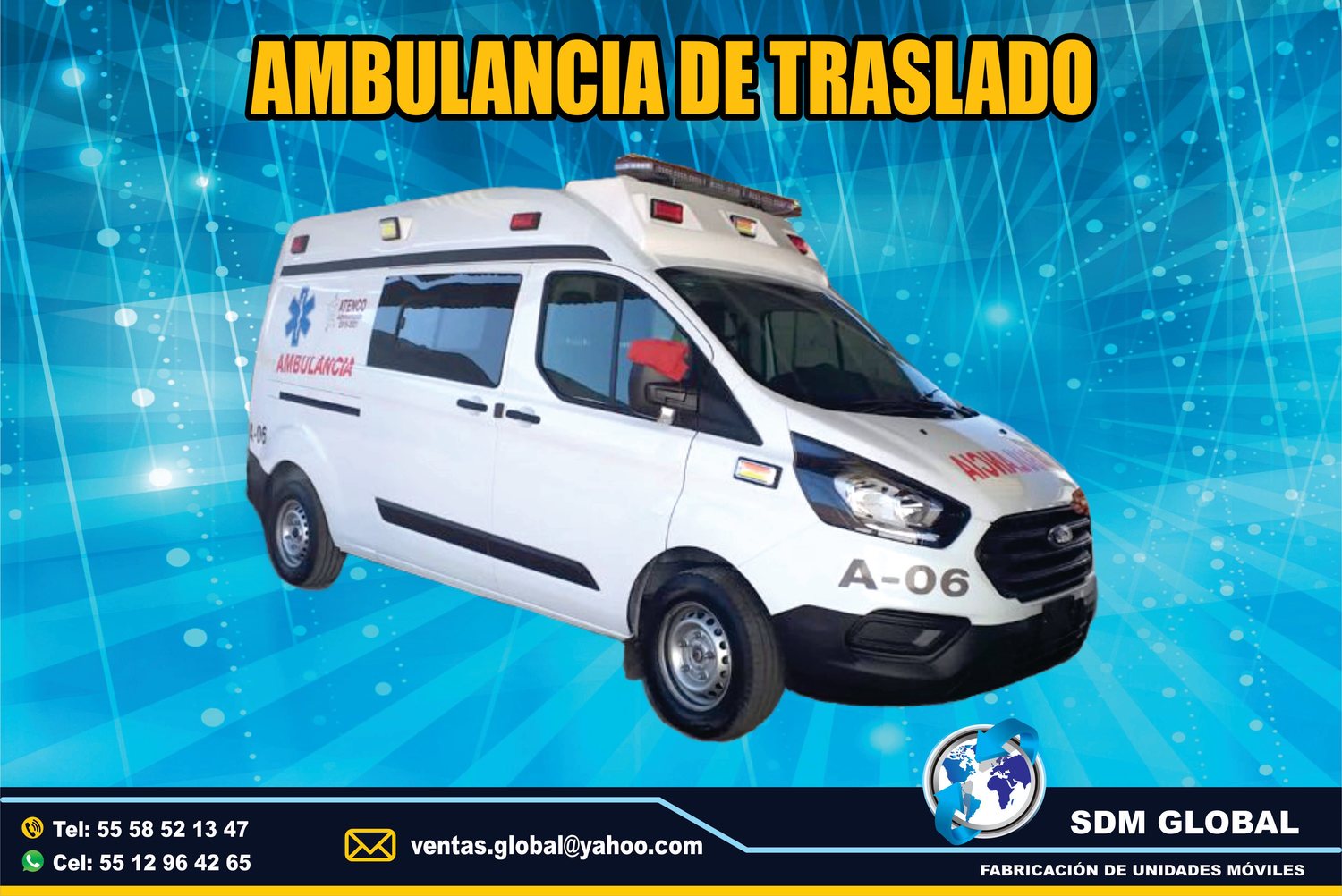 Fabricantes de Ambulancias de Traslado Conversion Venta