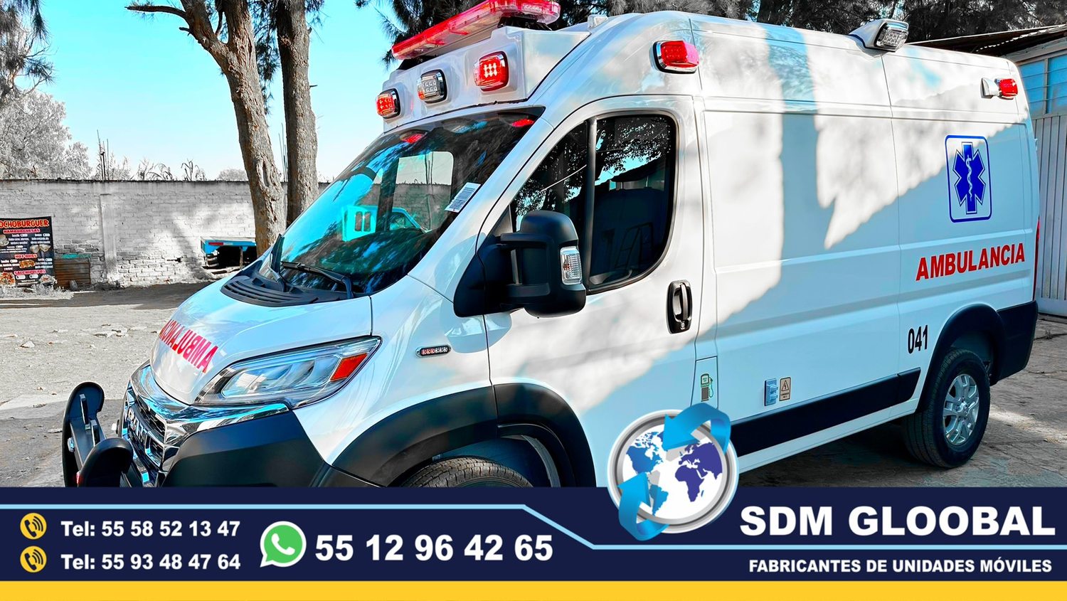 Fabricantes de Ambulancias de Traslado Tipo 1, Tipo 2 en Mexico&nbsp;