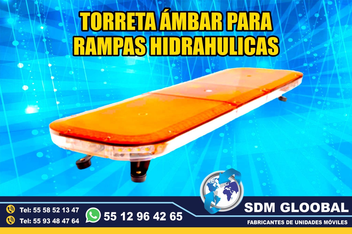 Venta de Barra de luces Torreta leds unidades moviles especiales<br>