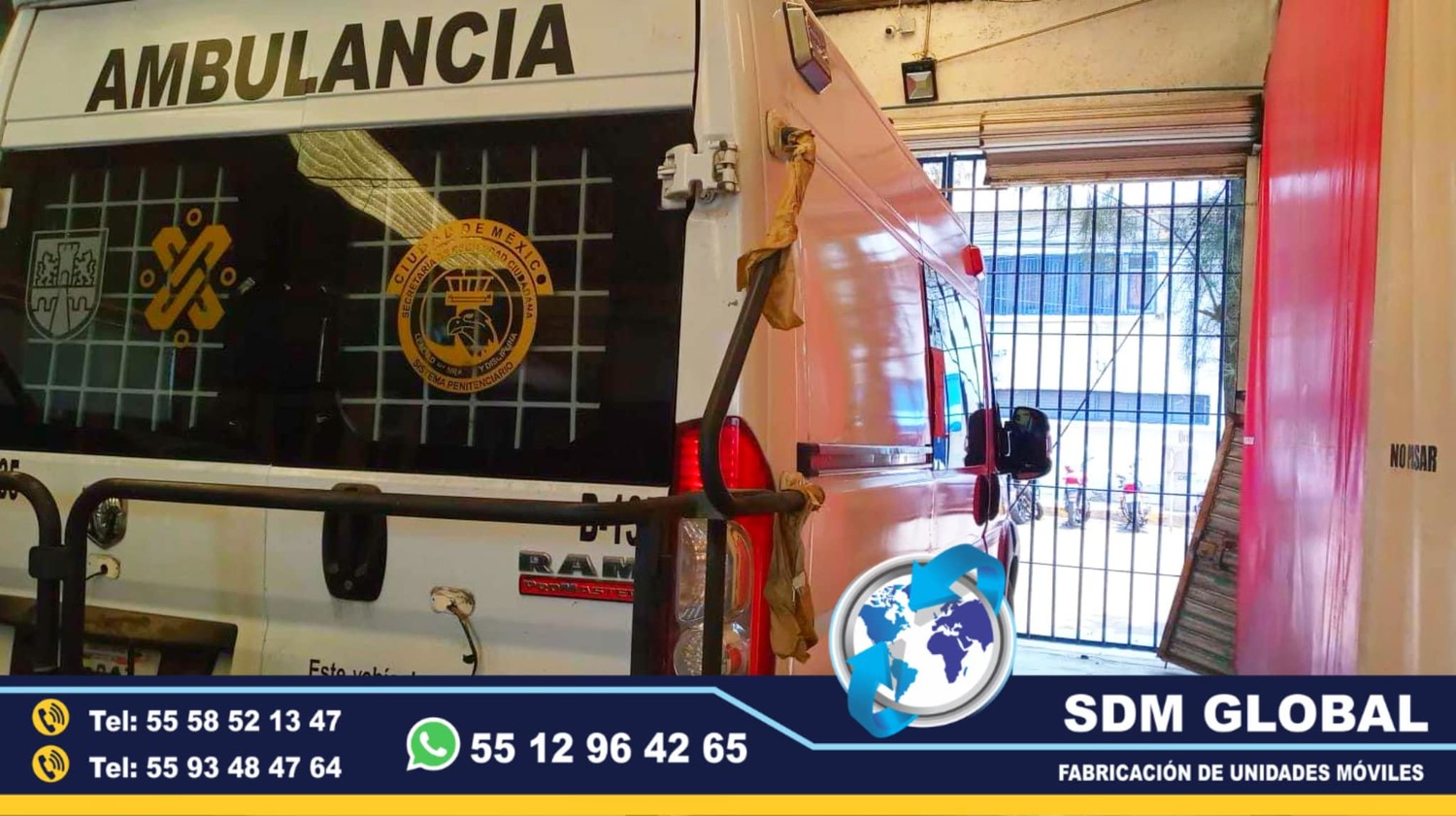 Fabricantes de Ambulancias de Traslado Tipo 1, Tipo 2 en Mexico&nbsp;