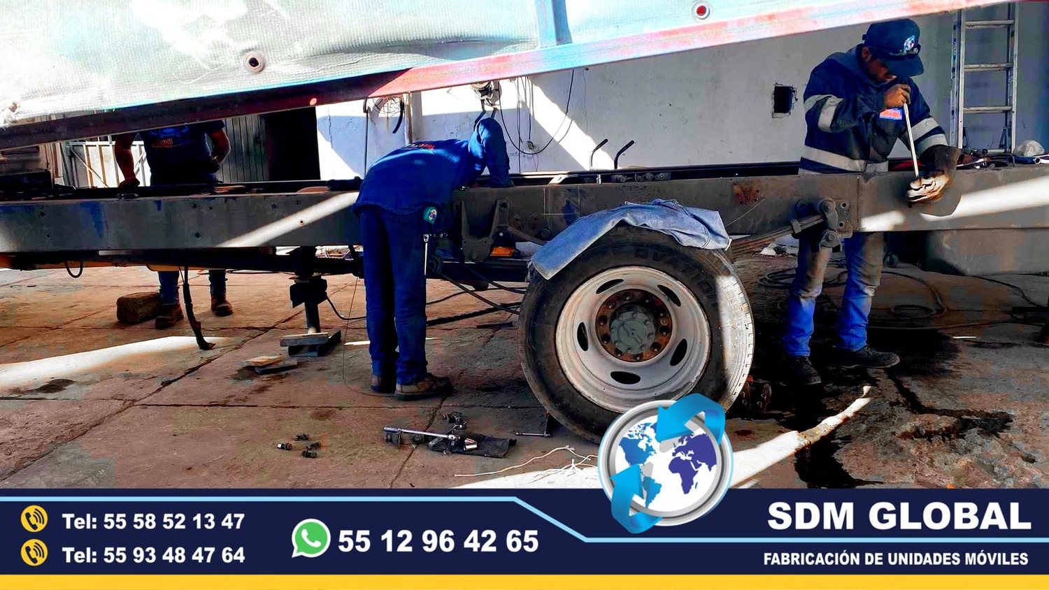 Servico de Alargado Acorazado de chasis de camiones y camionetas<br>